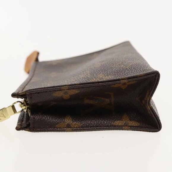 LOUIS VUITTON Monogram Poche Toilette 15 Pouch M47546 LV Auth ar12568 - Picture 13 of 16